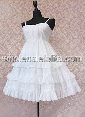 Sweet Pure White Princess Lolita Dress