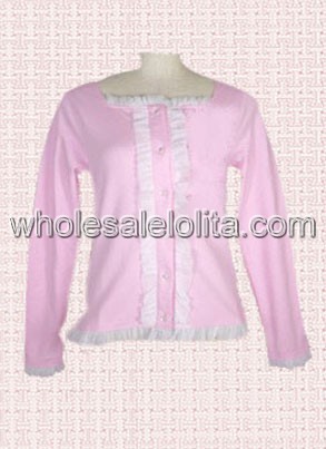 Pink Cotton Lolita Blouse