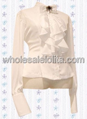 New Arrival Long Sleeves Cotton Lolita Blouse