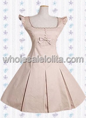 Sleeveless Square Neck Elegant Lolita Dress