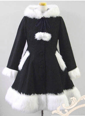 Hot Sale Wool Hooded Sweet Lolita Coat