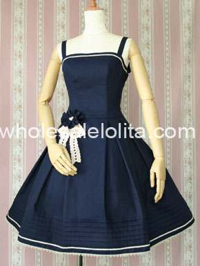 Royal Cute Lolita Dress Sailor Style Dress
