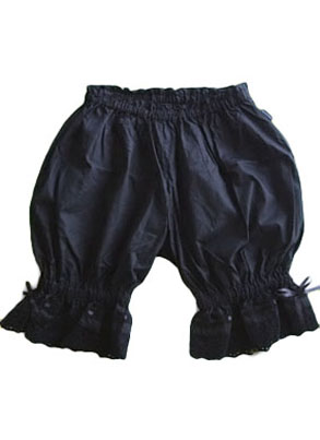 Hot Sell Best Black Cotton Lace Lolita Bloomers